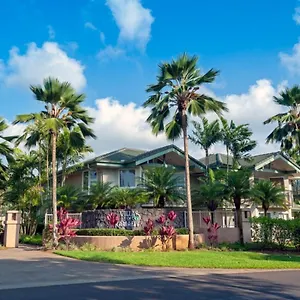 Holiday home Villas Of Kamalii 37-stately Townhouse With Ac, By Golf, With Pool, Bbq, Hot Tub, Princeville